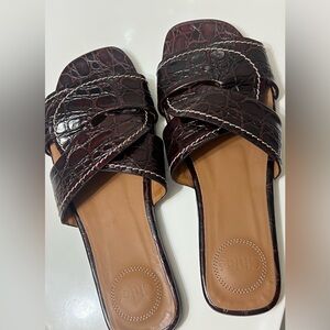 Chloe Candice Leather Sandals